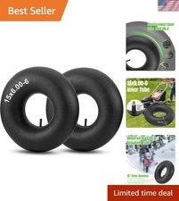 15x6.00-6 Tire Inner Tubes 2-Pack - Cost-Effective Replacement Solution