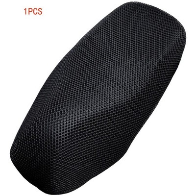 Motorcycle Seat Cover 3D Breathable Mesh Waterproof Sunproof with Quick Dry