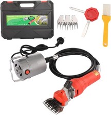 Electric Sheep Clippers, 110V Professional Sheep Shears 1000W Wool Shearing Red 