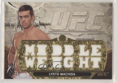 2014 UFC Knockout Triple Threads Relics /36 Lyoto Machida (Middleweight) j2g