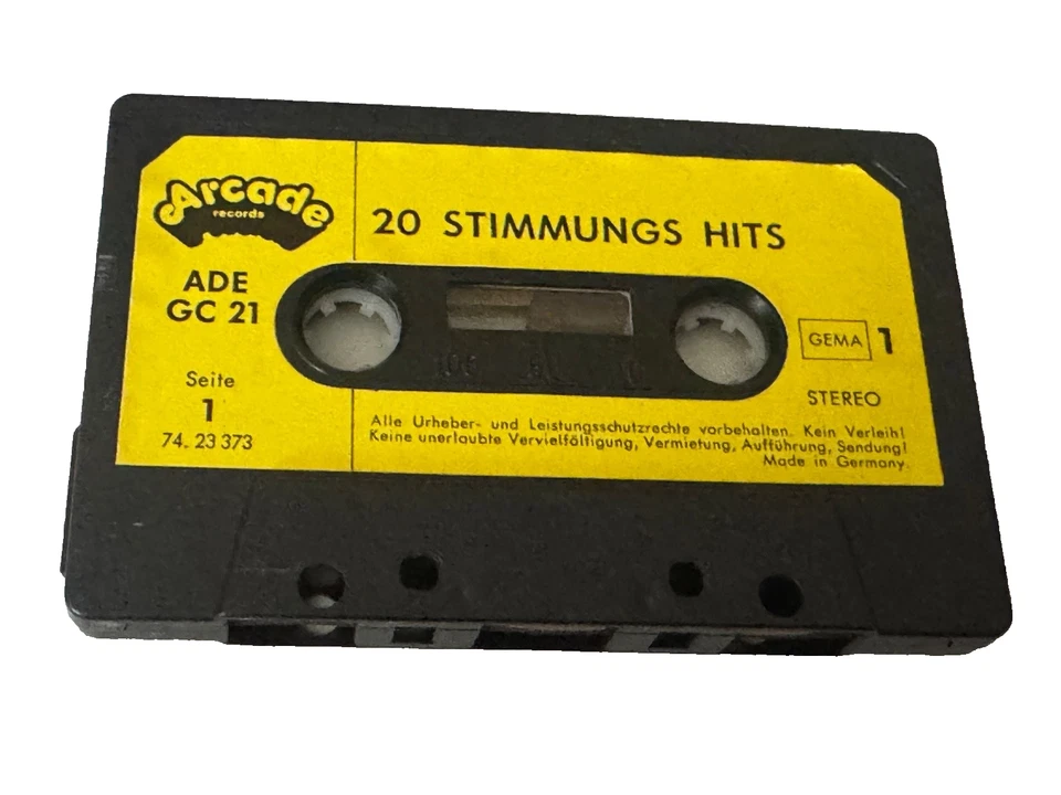 20 Stimmung Hits MC Kassette ARCADE – ADE GC 21 - Bild 4 von 4