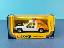 1:36 CORGI 484 AMC Pacer Rescue 35 Rettungswagen RAR + TOP + mit OVP! MiB!