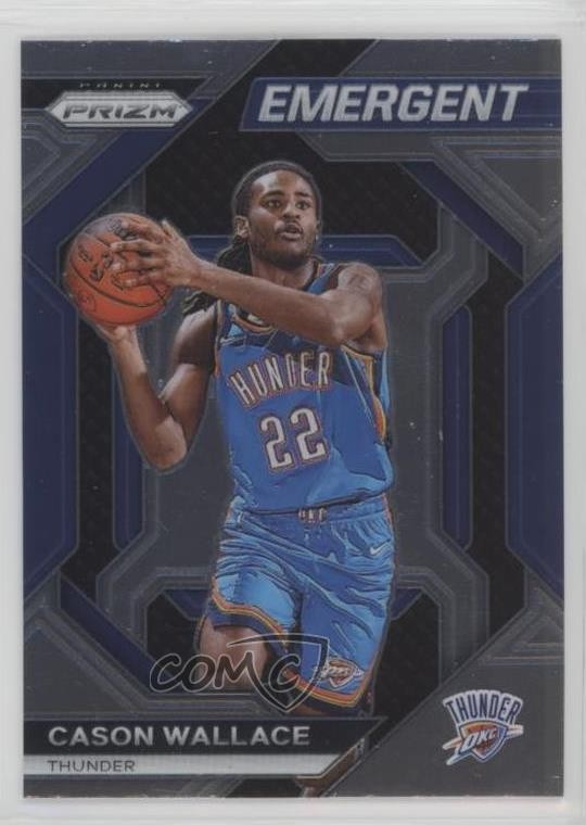 2023-24 Panini Prizm Emergent Cason Wallace #29 17ht