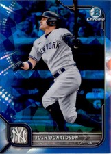 Josh Donaldson 2022 Bowman Chrome Sapphire #59 New York Yankees