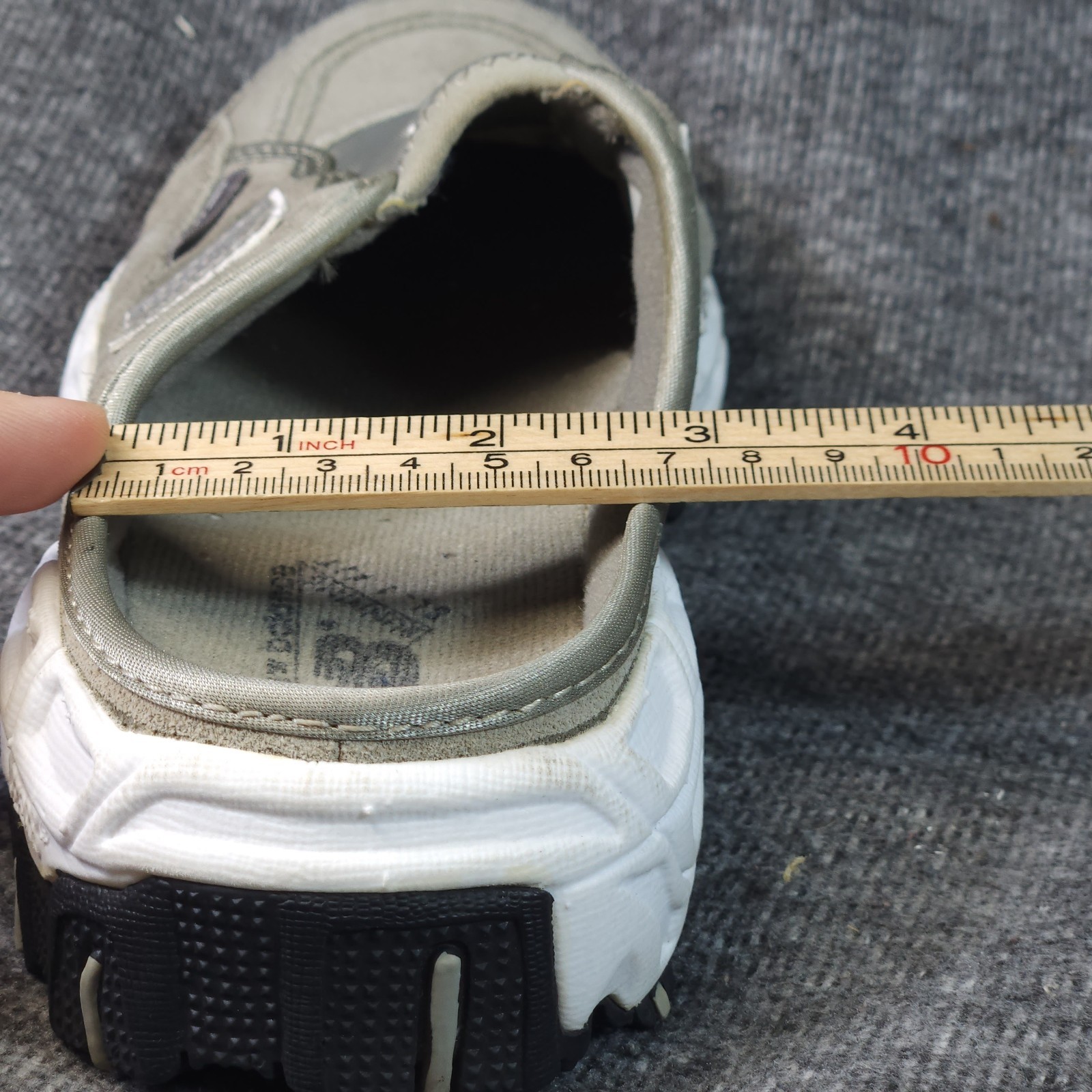 New Balance SL1 801 Slip On Sneakers All Terrain Women's 7B Gray SuedePreowned thumbnail 7