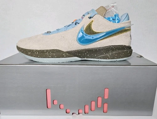 Nike UNKNWN x LeBron 20 Message In A Bottle Mens Size US 12 XX DV9090-801 Guava