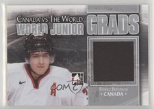 2011-12 ITG Canada VS the World Junior Grads Jersey Silver Patrice Bergeron 4ry