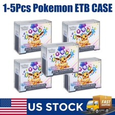 1-5 PACK Pokemon ETB Elite Trainer Box Magnetic Acrylic Display Case US STOCK