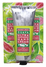 Trader Joe's Guava Hand Cream Ultra Moisturizing Vitamin E Lot of 2 New Tropical