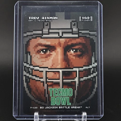 Troy Aikman Day 1 Tecmo Bowl ALT 160 Power | 2026 Bo Jackson Battle Arena