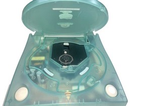 SEGA Dreamcast Hello Kitty model Clear Blue console Used working from japan