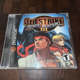 Street Fighter III: 3rd Strike (Sega Dreamcast) Complete with manuel - Authentic