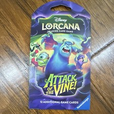 Ravensburger Disney Lorcana TCG Attack of the Vines 6 Boosters English 6 packs