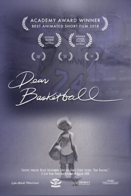 Dear Basketball Kb Usa Cartoon Animation Wall Art Home Decor - POSTER 20x30