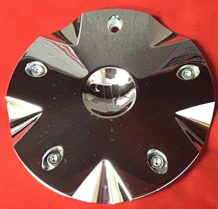 ONE USED VELOCITY ALLOY MCD8047YA01 CHROME CENTER CAP AFTERMARKET 7346
