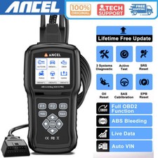 Ancel Ad610 Pro Bidirectional Srs Sas Abs Bleeding Obd2 Scanner Diagnostic Tool