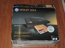 New Open Box - HP DeskJet 3054 All-In-One Inkjet Printer - Black - 886111537488