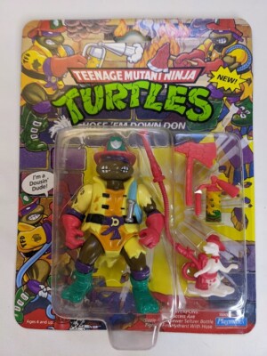 Action Figure-TMNT Hose 'Em Down Don Asst No. 5000 No 5289 (Playmates,1991) COC