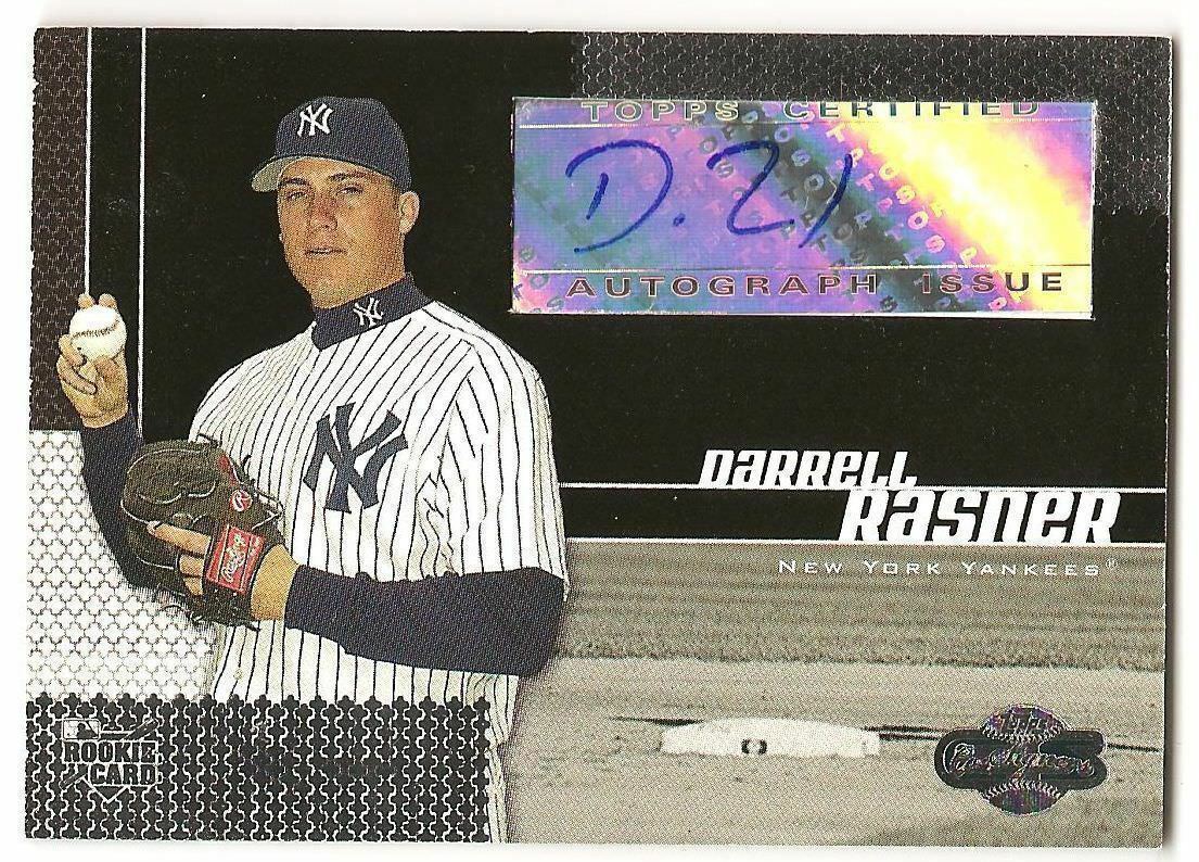 2006 Topps Co-Signers Darrell Rasner Yankees Rookie Auto RC #111