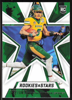 Trey Lance, 2021 Panini Chronicles Draft Picks, #303, North Dakota State Bison