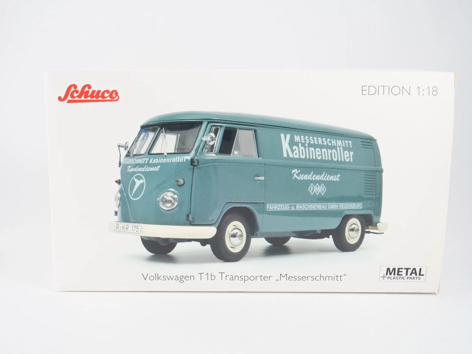 Schuco 1/18 VW Autobus T1B Transporter Messerschmitt Cab - Immagine 3 di 4