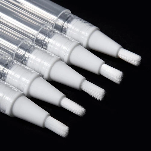 4 Stück leere Drehstift mit Pinselspitze nachfüllbar Flasche Behälter Nagellack Tuben - Bild 2 von 12