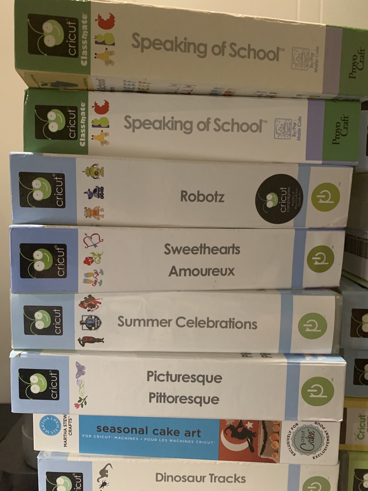 Lots of Cricut Cartridges for Sale *GENTLY USED* Sold Individually eBay