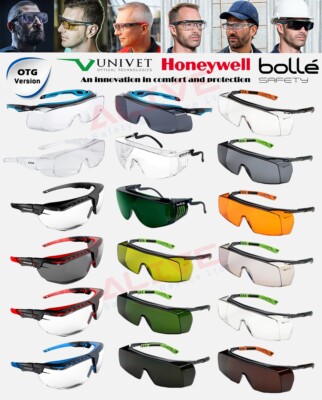 Bolle Honeywell Univet OTG Schutzbrille Brille Passform über Brille