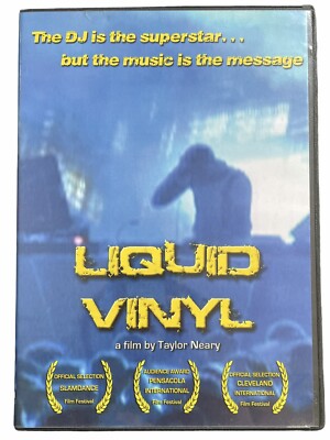 LIQUID VINYL DVD 2008 Taylor Neary Dance Music DJ Documentary Playback OK