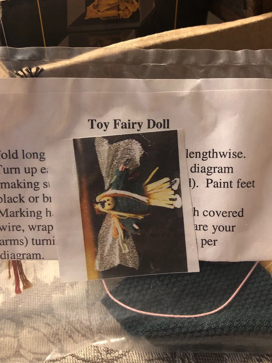 Toys, Fairy Doll Making Kit
