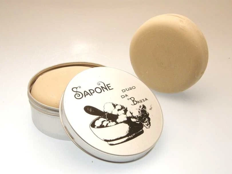 Mit Olivelöl - Hans Baier Exclusive Rasierseife 100 g Aludose Nassrasur Germany