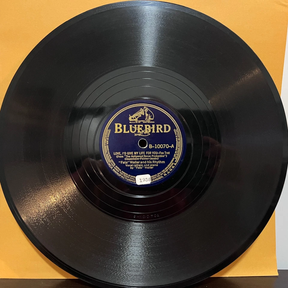 FATS WALLER - Lord, I'd Give My Life For You (1939) 10" Shellac 78RPM Record - V - Image 2 of 4