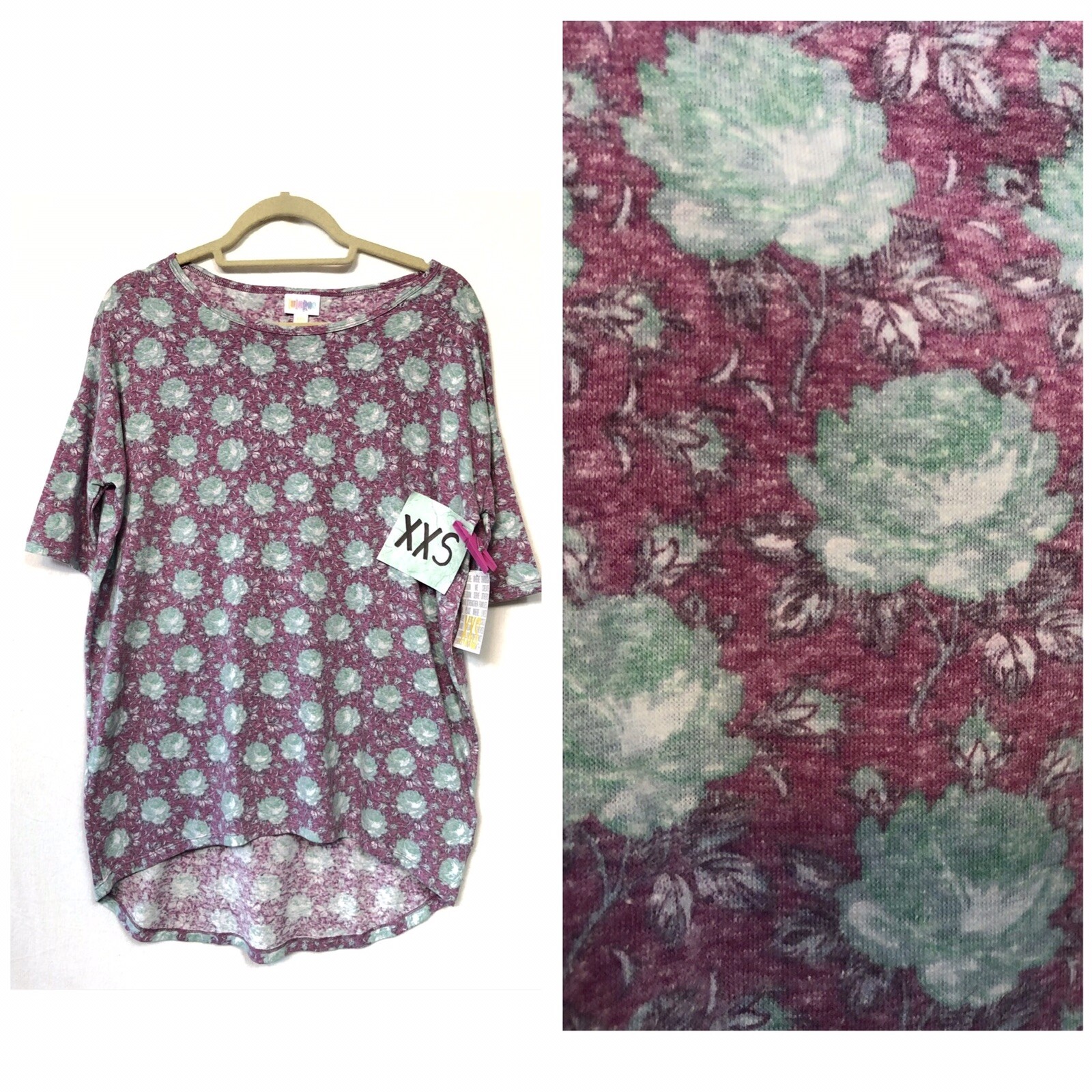 Lularoe Irma Tunic Size XXS NWT