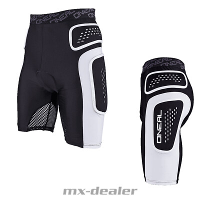 ONeal Pro Short Schwarz MTB DH Motocross Hose Downhill Protektorenshorts