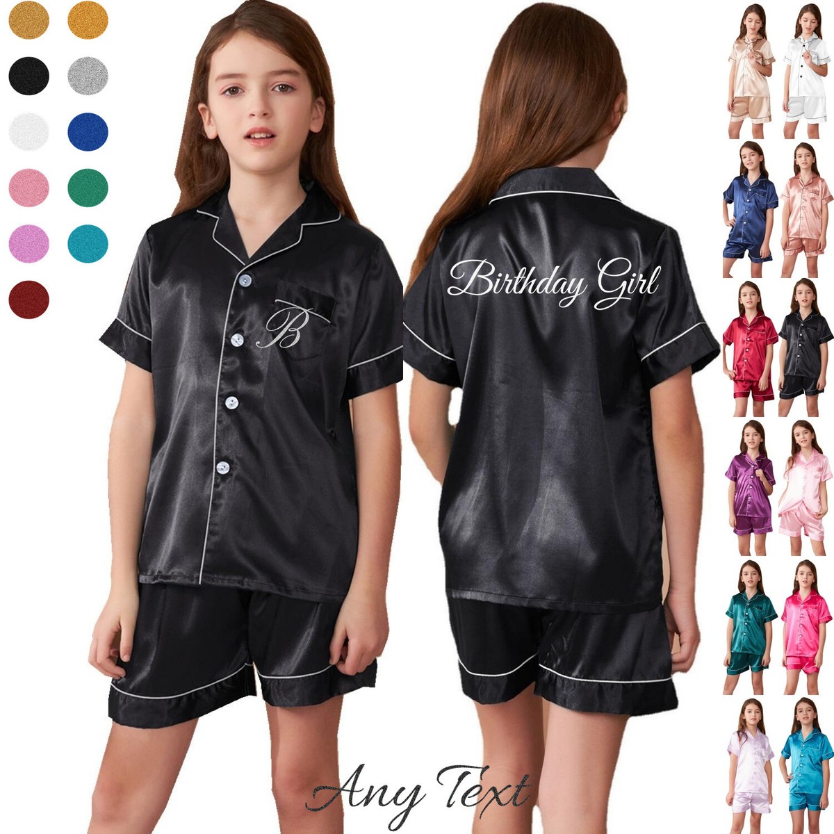 Sleepwear Girls Birthday Pyjamas Cozy Courageous Superhero Kids