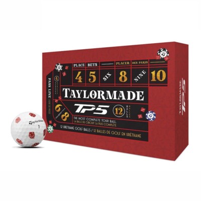 TaylorMade TP5 Pix Limited Las Vegas Dice Poker Golf Balls