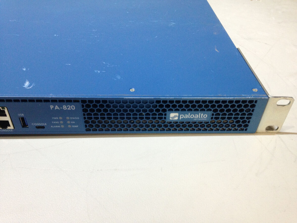 Palo Alto PA820 Enterprise Firewall Security for sale online Palo Alto PA820 Enterprise Firewall Security for sale online