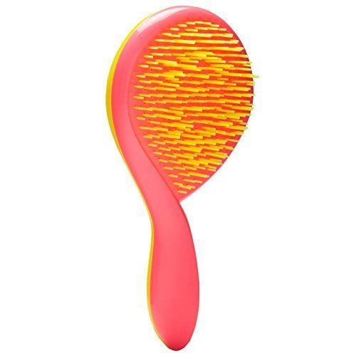 Michel Mercier Hair Brush Girlie Fine Hair Yellow/Pink