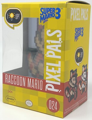 Pixel Pals Duo -RACCOON MARIO #24 & Mario #20 SEALED NINTENDO