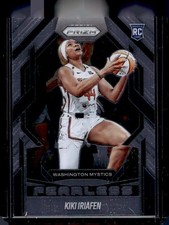 2025 Panini Prizm WNBA #8 Kiki Iriafen Fearless