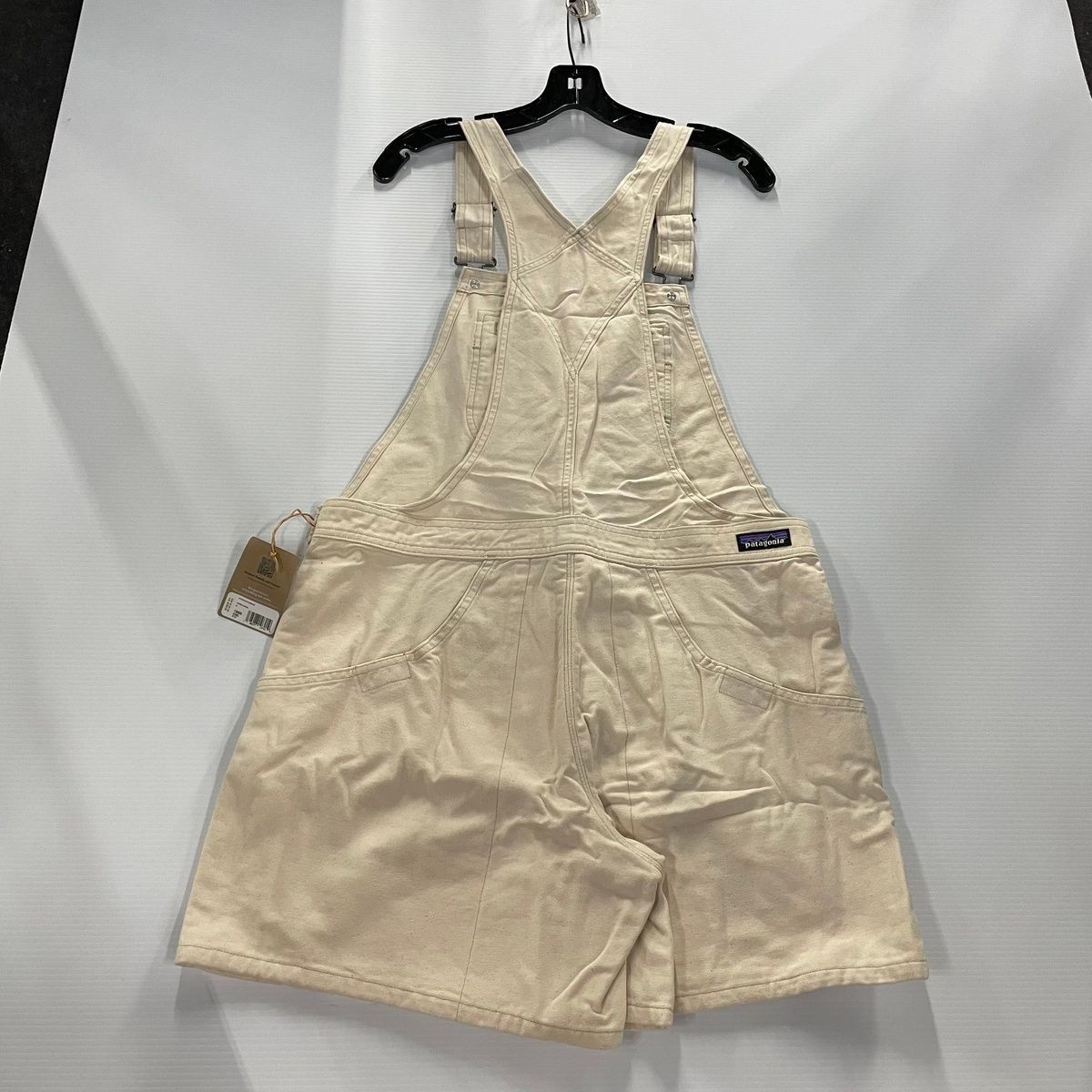 PATAGONIA Stand Up Overalls Women's Size M Undyed Natural thumbnail 7