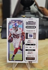 2022 Panini Contenders - Season Ticket Saquon Barkley #70