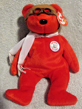 Ty Beanie Baby Bearon the Bear DOB December 17, 2003 MWMT Free Shipping