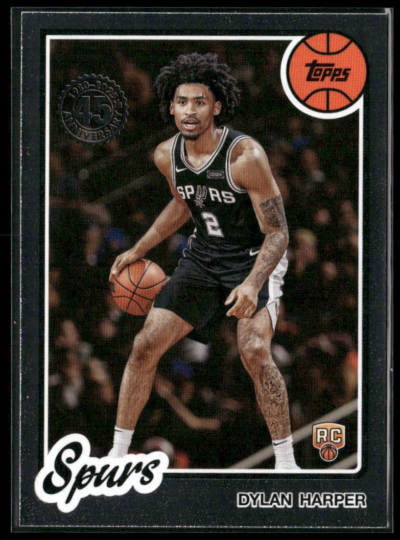 2025-26 Topps #80BK-52 Dylan Harper 1980-81 Topps Basketball
