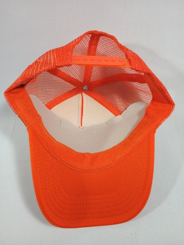 Reef Beach Freely Orange Trucker Snapback Rope Mesh Hat Otto FAST Shipping - Picture 9 of 11