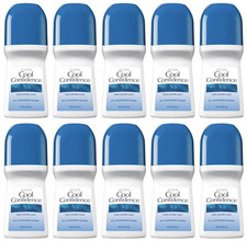 Avon Cool Confidence 2.6 oz Roll-On Antiperspirant Deodorant Pack of 10