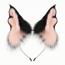 Animal Ear Headband Furry Costume Headwear Soft for Cosplayers
