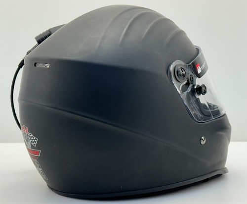 Pyrotect Sportmax MidAir Raw SM Flat Black Forced Air Helmet - Bild 8 von 13