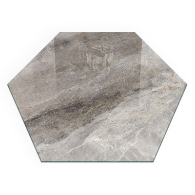Glasplatte Für Kaminofen Mit Schutzfunktion Ästhetik des Natursteins h40 cm