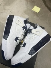 Size 6y- Nike Air Jordan 4 Retro BG ‘Columbia’ Legend Blue GS 408452-107